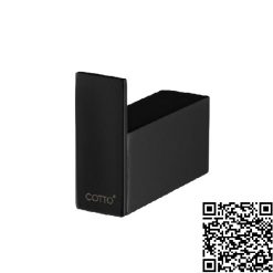 Móc áo đơn màu đen COTTO CT0271#BL(HM)