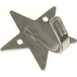 Móc áo Inox đơn hình ngôi sao TL09