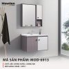 Bộ tủ chậu cao cấp Mowoen D-6913