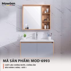 Bộ tủ chậu cao cấp Mowoen D-6993
