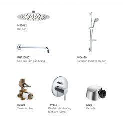 Bộ sen MOEN M22062-T69142-R3500-A725-PH120067-A806-30