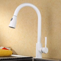 Vòi rửa bát dây rút Moonoah MN-2382W