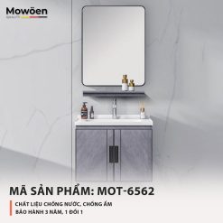 Bộ tủ chậu cao cấp Mowoen T-6562