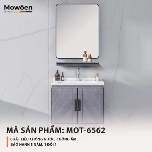 Bộ tủ chậu cao cấp Mowoen T-6562