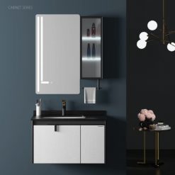 Bộ tủ chậu cao cấp Mowoen MW6613-80