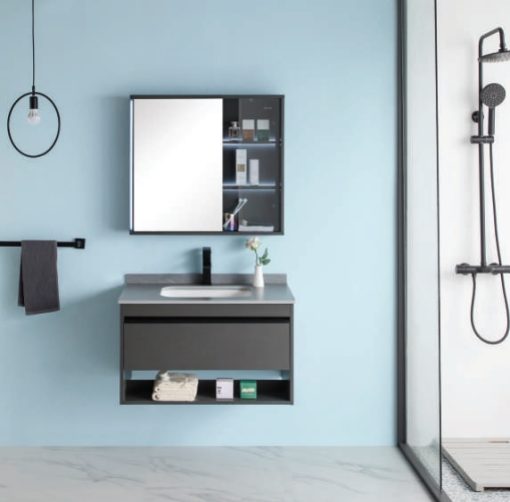 Bộ tủ chậu cao cấp Mowoen MW6618-80