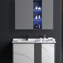 Bộ tủ chậu cao cấp Mowoen MW6637-80