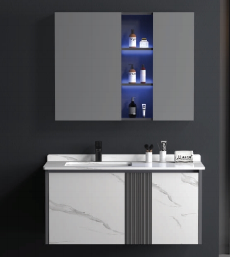 Bộ tủ chậu cao cấp Mowoen MW6637-80