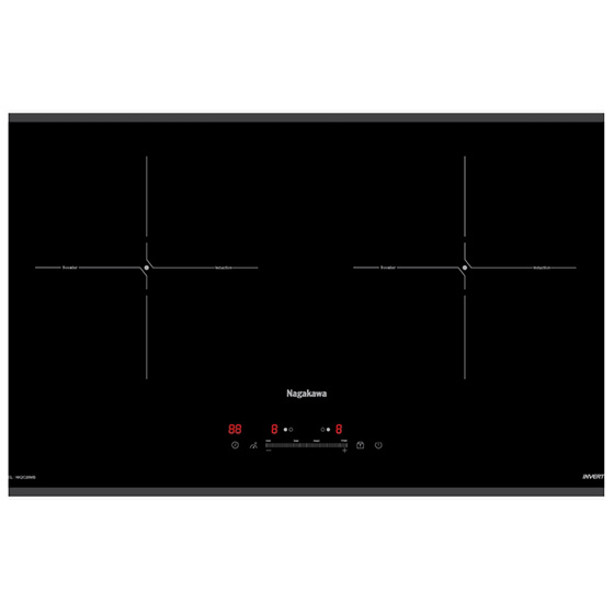 Bếp từ 2 lò nấu Nagakawa UltraSlim NK2C26MB
