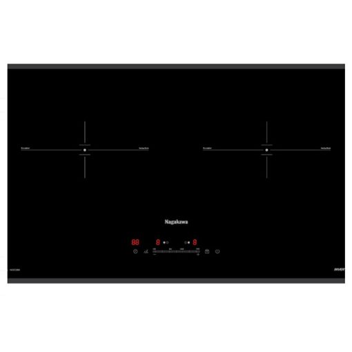 Bếp từ 2 lò nấu Nagakawa UltraSlim NK2C28M