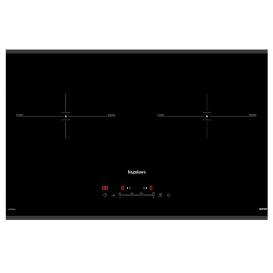 Bếp từ 2 lò nấu Nagakawa UltraSlim NK2C28M