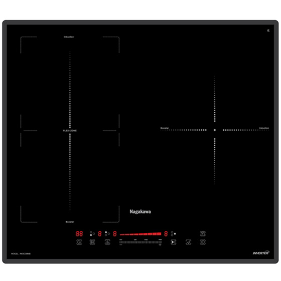 Bếp từ 3 lò nấu Nagakawa UltraSlim NK3C08MB