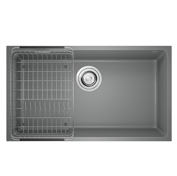Chậu rửa bát Konox Granite Sink Naros 760S-Grey
