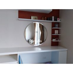 Gương tròn vát cạnh bàn trang điển Navado NO15177