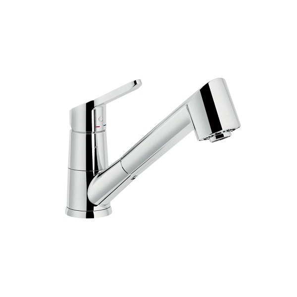 Vòi rửa bát nóng lạnh dây rút NOBILI BLUES NB177