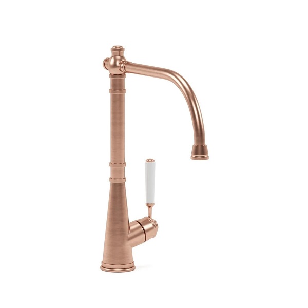 Vòi rửa bát nóng lạnh cần cứng màu hồng vàng NOBILI CHARLIE NB255C