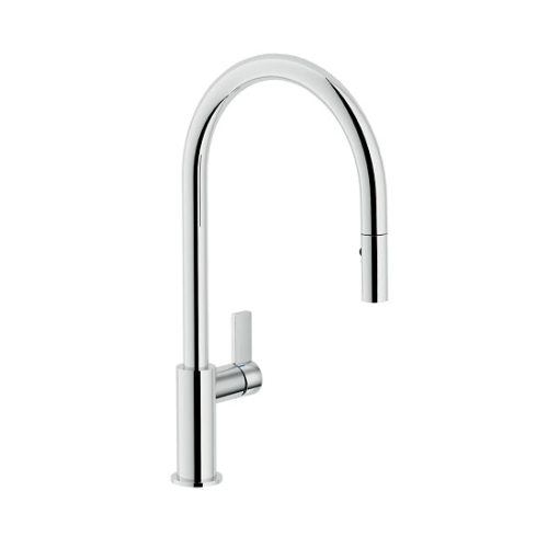 Vòi rửa bát nóng lạnh dây rút NOBILI FLAG NB205