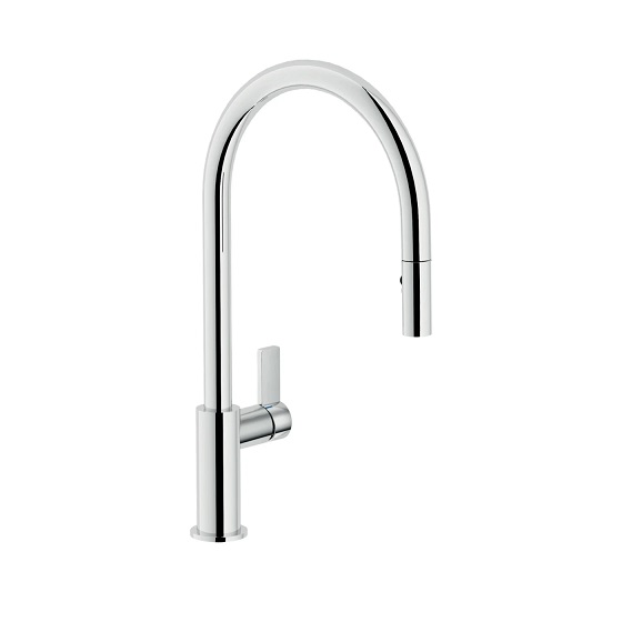 Vòi rửa bát nóng lạnh dây rút NOBILI FLAG NB205