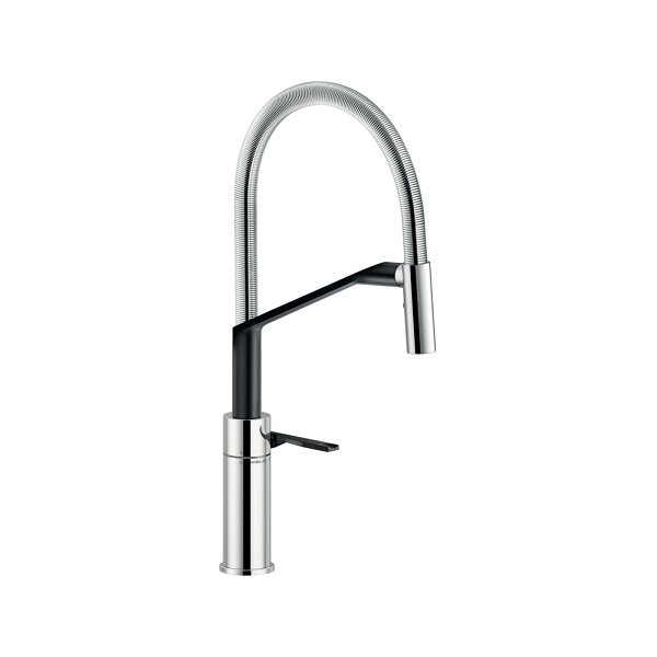 Vòi rửa bát nóng lạnh cần mềm NOBILI HERON NB228