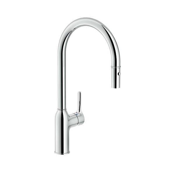 Vòi rửa bát dây rút nóng lạnh NOBILI RING NB131L