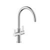 Vòi rửa bát nóng lạnh 3 đường nước NOBILI ROSA NB164