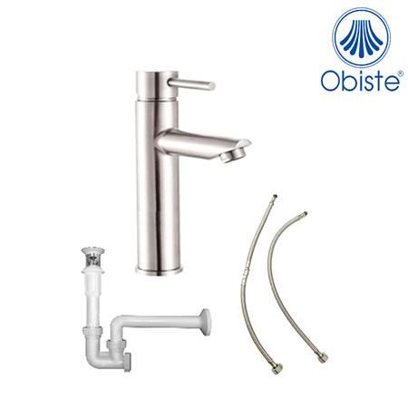 Vòi chậu lavabo nóng lạnh Obiste OB202