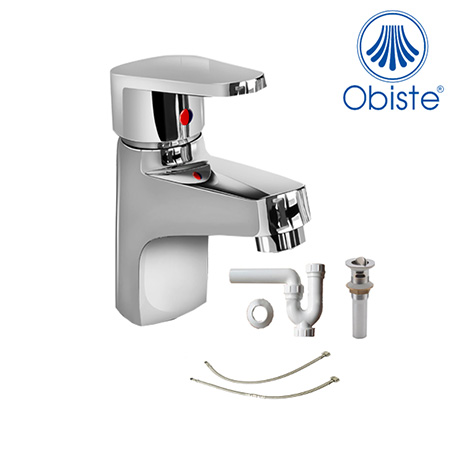 Vòi chậu lavabo nóng lạnh Obiste OB421
