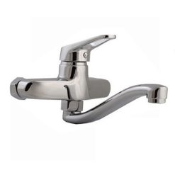 Vòi rửa bát nóng lạnh gắn tường Obiste OB440