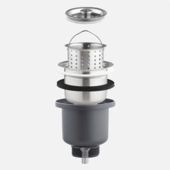 Bầu inox đựng rọ rác cho chậu rửa bát Paul Schmitt PA08