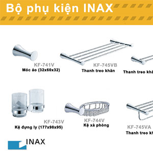 Bộ phụ kiện phòng tắm cao cấp Inax MD series