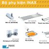Bộ phụ kiện phòng tắm cao cấp Inax MR series