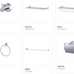 Bộ phụ kiện phòng tắm cao cấp TOTO 01 series