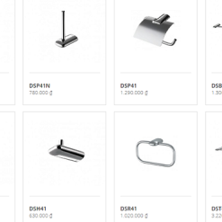 Bộ phụ kiện phòng tắm cao cấp TOTO Basic+