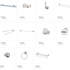 Bộ phụ kiện phòng tắm cao cấp TOTO Curio