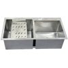 Chậu rửa bát Handmade 304 Picenza HM8245-615