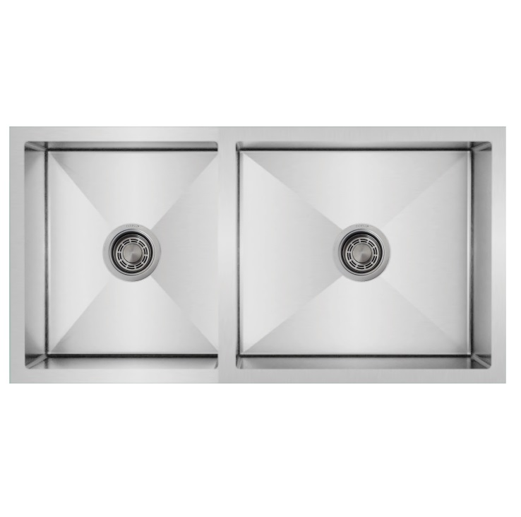 Chậu rửa bát 2 hố lệch Inox304 Pona PNI1-8745