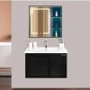 Bộ tủ chậu QB Cabinet QG8008-QS280W-QT001A