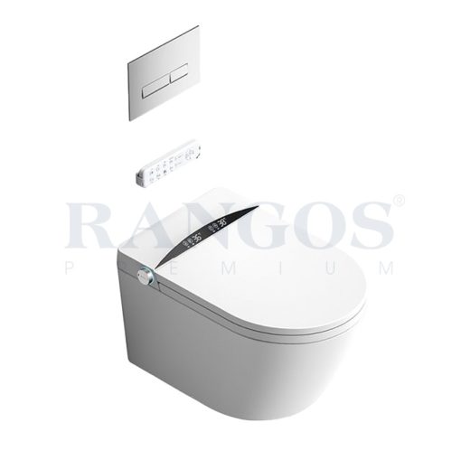 Bồn cầu treo tường thông minh tự động Rangos RG-AFW8003