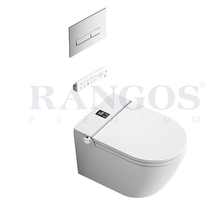 Bồn cầu treo tường thông minh tự động Rangos RG-AFW8004