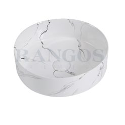 Chậu rửa lavabo đặt bàn đá Rangos RG-DE8004