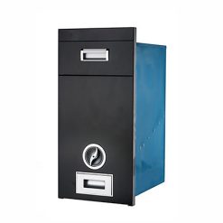 Thùng gạo mặt gương nút xoay Grob RB-260B-W