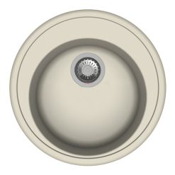 Chậu rửa bát đá Granite Carysil ROA1 White