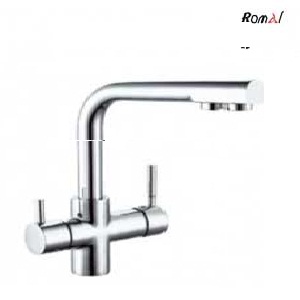 Vòi rửa bát kết hợp vòi RO Romal RF-3004