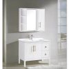 Bộ tủ chậu Royal màu trắng RA-0004-1000