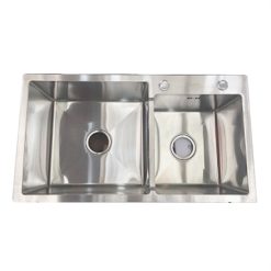 Chậu rửa bát 2 hố lệch Royal SA7843