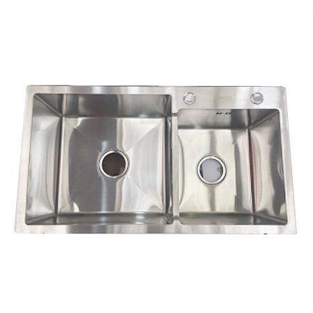 Chậu rửa bát 2 hố lệch Royal SA7843
