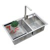 Chậu rửa bát 2 hố lệch Royal Join ST8248