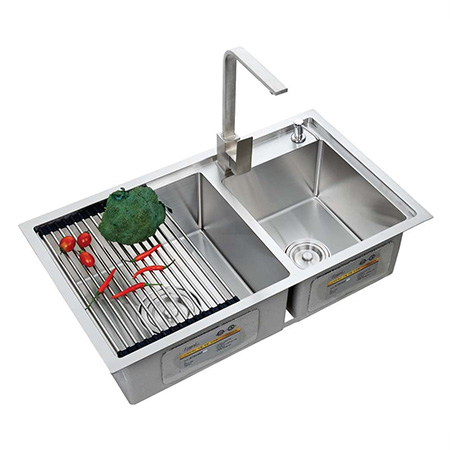 Chậu rửa bát 2 hố lệch Royal Join ST8248