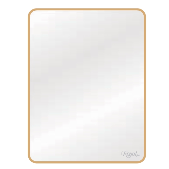 Gương phòng tắm viền mạ vàng Royal Join RA-5070V