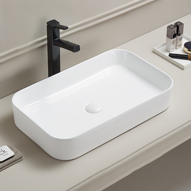 Chậu rửa mặt lavabo đặt bàn HANJIN HJ-8013